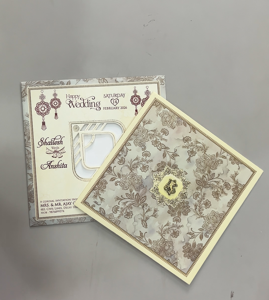 Wedding Card 3300
